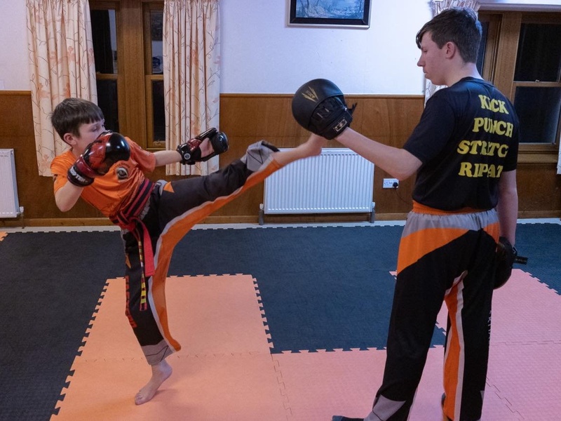 about kids sparring